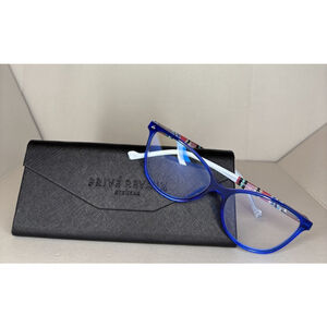 Prive Revaux Easy Breezy Blue Light Readers Blue Stripe 1.0 Strength
